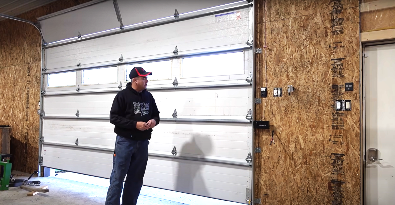 Beautiful view of Custom Energy-Efficient Garage Door Installation